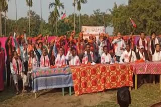 200 Minority People joining bjp in Teok