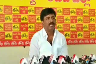 tdp mlc btech ravi pressmeet at party office in kadapa