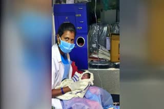 baby boy born in 108 ambulance at vellore
