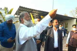 Anil vij flying kite ambala