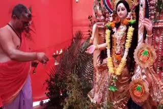 Saraswati Puja celebrated with great pomp in Jamshedpu