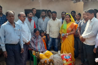 MLA Mamta Devi met family of missing laborers in ramgarh