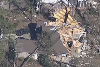 Tornado levels homes in North Carolina; 3 dead, 10 injured