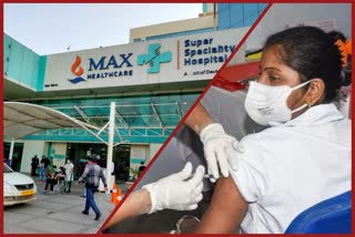 Second dose of Corona vaccine to doctors and health care workers at Max Saket Super Specialty Hospital