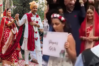 Dia walking down the aisle with Vaibhav's daughter heartwarming moment of wedding