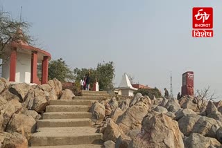 Faridabad Aravalli hills Parson temple