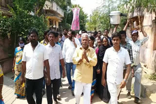 fourth phase panchayati elections campaign in nellore