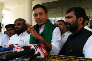 Randeep Surjewala Slams State and Central Govt