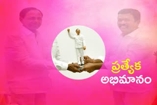 kcr political secretary sheri subhash reddy birth day greetings to kcr