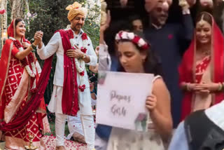 Dia walking down the aisle with Vaibhav's daughter heartwarming moment of wedding