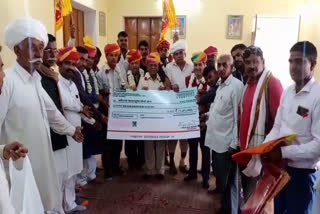 Khatoli sarpanch gave money for Ram temple, खातोली सरपंच ने दिए राम मंदिर के लिए पैसे