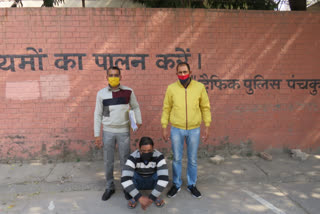 one accused arrested in bag snatching case in panchkula