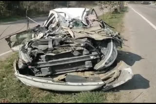 kurukshetra-car-collided latest news