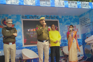 Greater Kailash Police of Delhi contacted people through Janrath