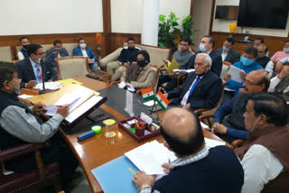 Panchkula Sanitation and Maintenance Committee meeting