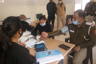 health checkup camp organized at sagarpur police station on delhi police week day