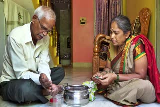 ತುಮಕೂರಿನ ವೃದ್ಧ ದಂಪತಿಯ ಪರಿಸರ ಕಾಳಜಿ