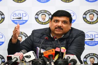 aap up in charge sanjay singh attack on yogi govt over unnao girl murder case