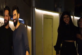 Aditya Roy Kapoor and Sanjana Sanghi attend wrap up party of Om The Battle Within