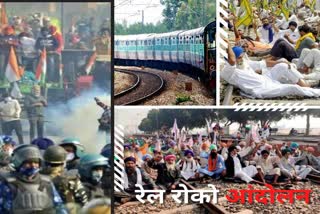 delhi police security arrangements due to rail roko andolan  four metro station closed