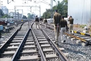 rail roko andolan in Jabalpur