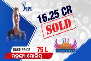 IPL 2021 Auction: Chris Morris is most expensive buy in history at Rs 16.25 crore