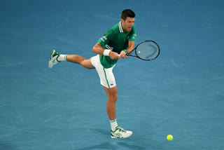 novack djokovic win in australian open semi fin