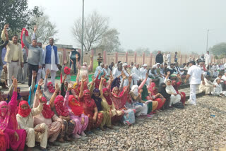 charkhi dadri rail roko protest