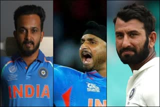 ipl auction 2021  khedar jadhav  harbhajan singh  cheteshwar pujara  രണ്ടാം വട്ടം ടീമിലിടം നേടി ജാഥവും ഹർഭജനും