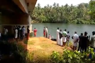 പുഴയില്‍ കാണാതായി വാര്‍ത്ത  പുഴയില്‍ ചാടി വാര്‍ത്ത  missing in river news  jumped into river news