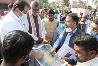 Minister Prahlada Patel inspection