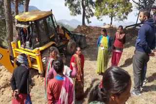 women protest