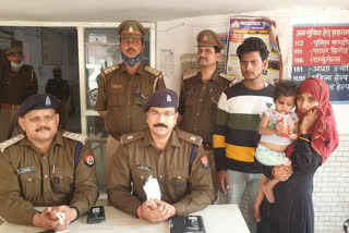 4 दिन से लापता मासूम को पुलिस ने खोज निकाला