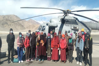 IAF airlifts students to Leh as academic session recommences