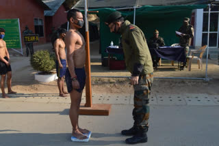 army recruitment rally in Ranikhet