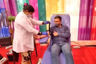 Blood donation camp organized in select city walk delhi