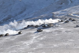 Disengagement has been fully completed along the Southern and Northern bank of Pangong lake. Post-disengagement, Indian troops have moved to their depth locations: Indian Army sources