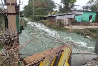 chitradurga mallapura lake drainage water problem