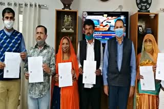 جے پور : سات پاکستانی تارکین وطن کو بھارتی شہریت دی گئی