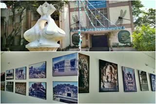 davanagere University College of Visual Arts photo exhibition