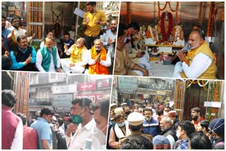 ancient Hanuman temple reconstructed at Chandni Chowk