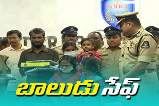 hyderabad police rescued boy from kidnaper