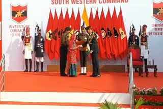 Investiture ceremony of the army in Alwar,  Rajasthan News