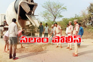 Warangal Rural District Police are raising awareness on road accidents