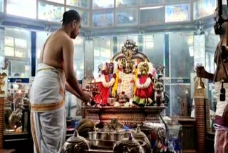 sandhya harathi utsavam at bhadrachalam temple