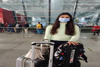 misbehaving at delhi airport with shooter manu bhakar