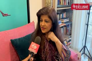 Shazia Ilmi talks to ETV Bharat on her misbehavior incident by ex bsp mp