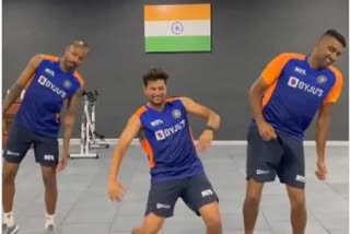 Watch: Ashwin, Hardik, Kuldeep stellar dance on 'Vaathi Coming' song goes viral on Internet