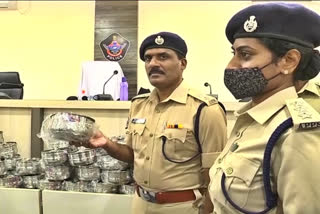 steel boxes seized in the guntur