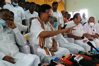 Tamil Nadu Congress leader KS Alagiri has blamed the BJP for the fall of the AIADMK